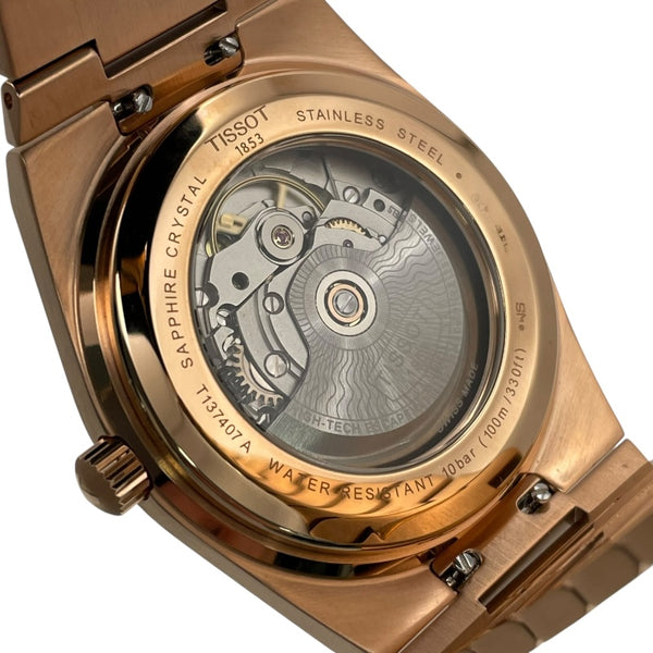ティソ TISSOT PRX パワーマティック 80 T137.407.33.041.00 ブルー SS 自動巻き メンズ 腕時計