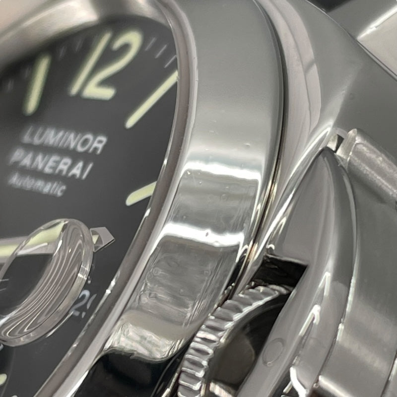パネライ PANERAI ルミノール パワーリザーブ PAM030090 ブラック SS 自動巻き メンズ 腕時計