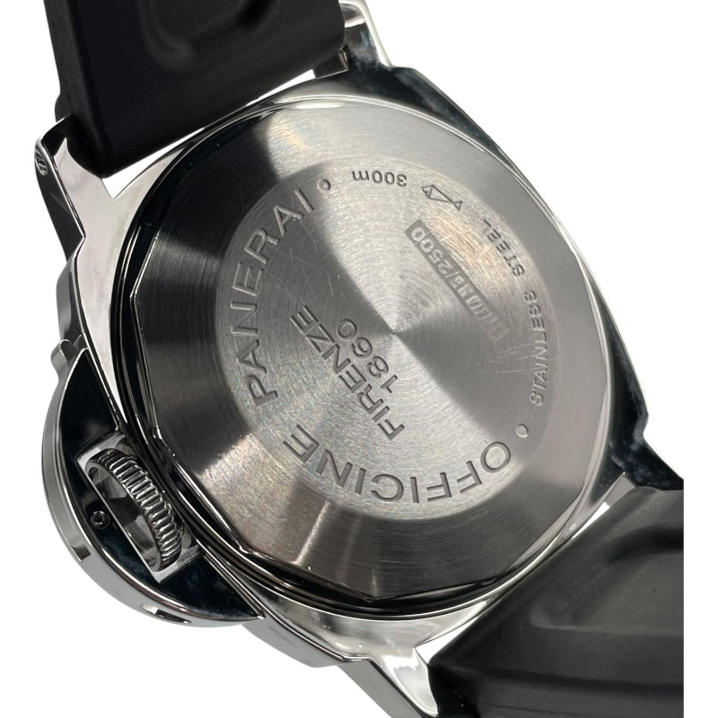 パネライ PANERAI ルミノール パワーリザーブ PAM030090 ブラック SS 自動巻き メンズ 腕時計