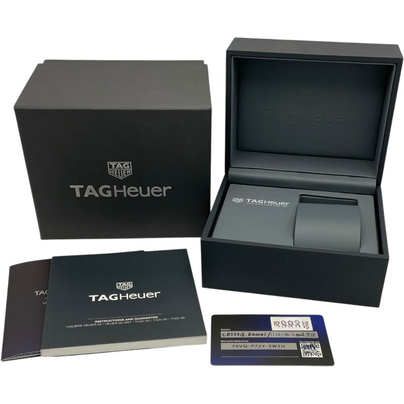 タグ・ホイヤー TAG HEUER カレラ クロノグラフ CBS2216.BA0041 シルバー SS 自動巻き メンズ 腕時計