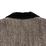 グッチ GUCCI パールロゴボタンツイードコート 516422 グレー ウール レディース その他アウター