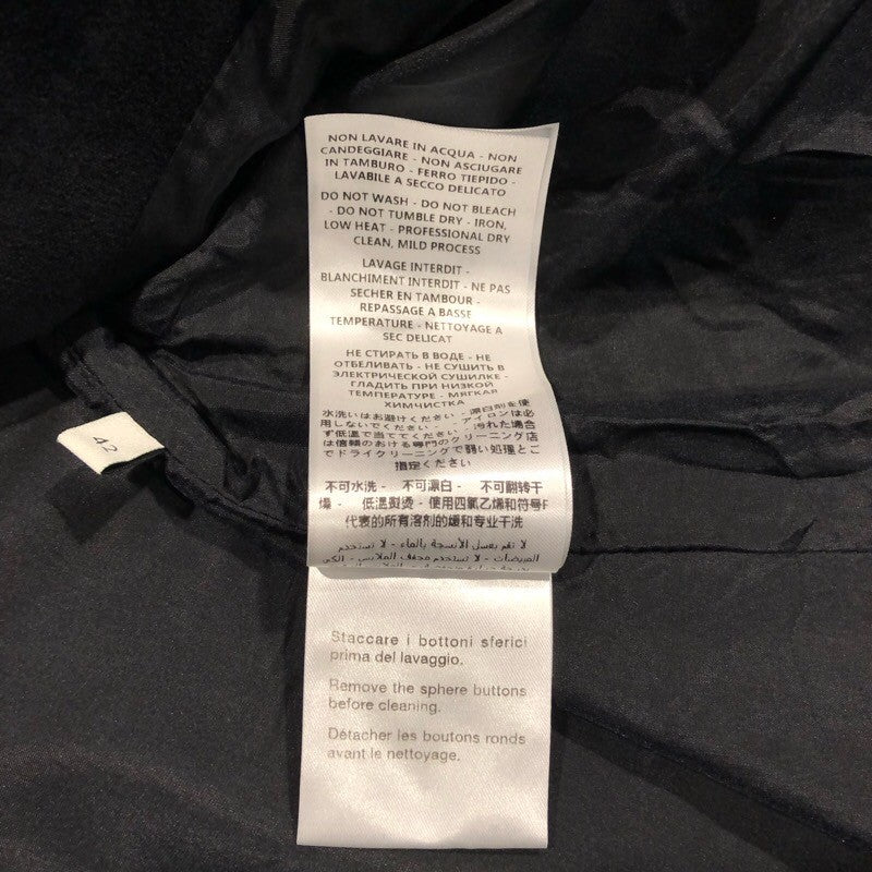 グッチ GUCCI パールロゴボタンツイードコート 516422 グレー ウール レディース その他アウター