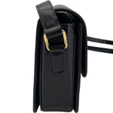 セリーヌ CELINE ティーントリオンフバッグ 188423 ブラック GD金具 シャイニーカーフ レディース ショルダーバッグ