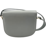 セリーヌ CELINE ティーンプザスクレア 110973 ライトブルー GD金具 シャイニーカーフ レディース ショルダーバッグ