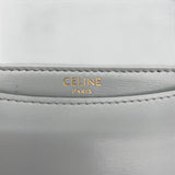 セリーヌ CELINE ティーンプザスクレア 110973 ライトブルー GD金具 シャイニーカーフ レディース ショルダーバッグ