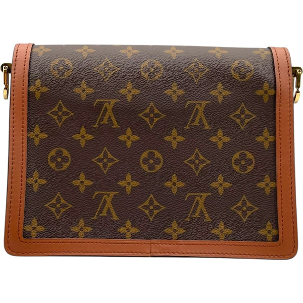 ルイ・ヴィトン LOUIS VUITTON ドーフィーヌ MM M45958 ブラウン モノグラム・リバース レディース ショルダーバッグ