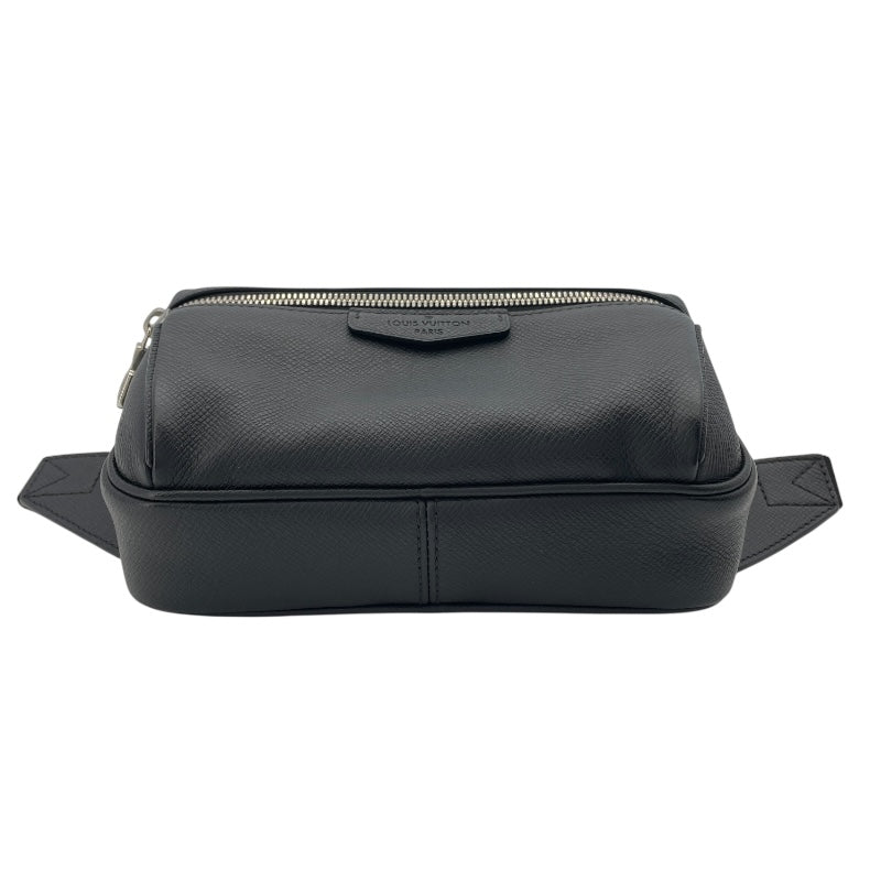 ルイ・ヴィトン LOUIS VUITTON バムバッグ・アウトドア M33438 ノワール タイガレザー メンズ ボディバッグ