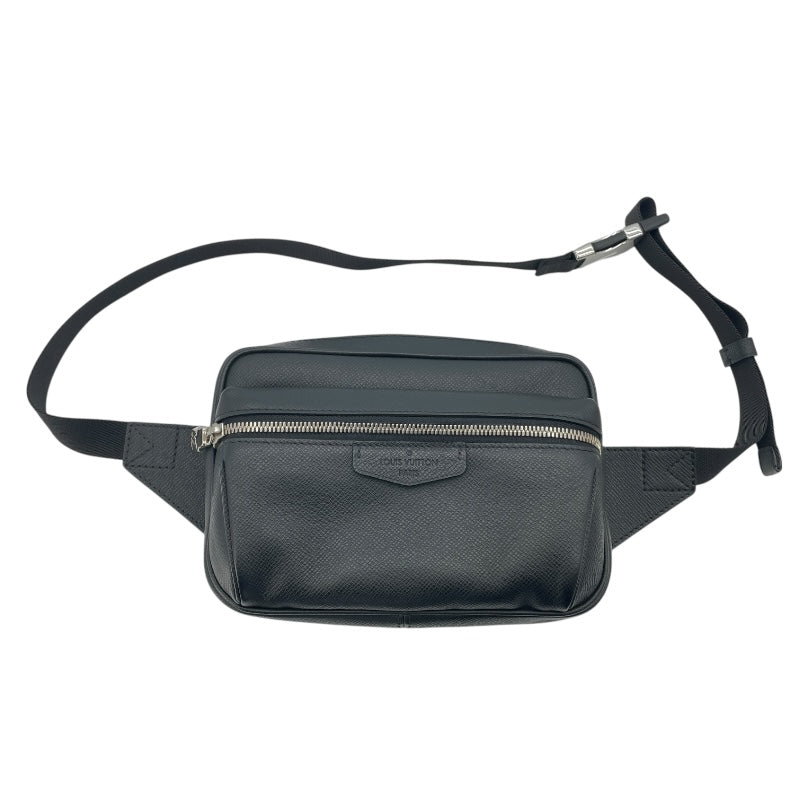 ルイ・ヴィトン LOUIS VUITTON バムバッグ・アウトドア M33438 ノワール タイガレザー メンズ ボディバッグ