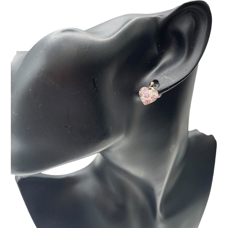 P*S様 K18PG ダイヤモンド ハート ピアス Classic CHESS K18PG 0.34ct ダイヤモンド ハート ピアス ピンク