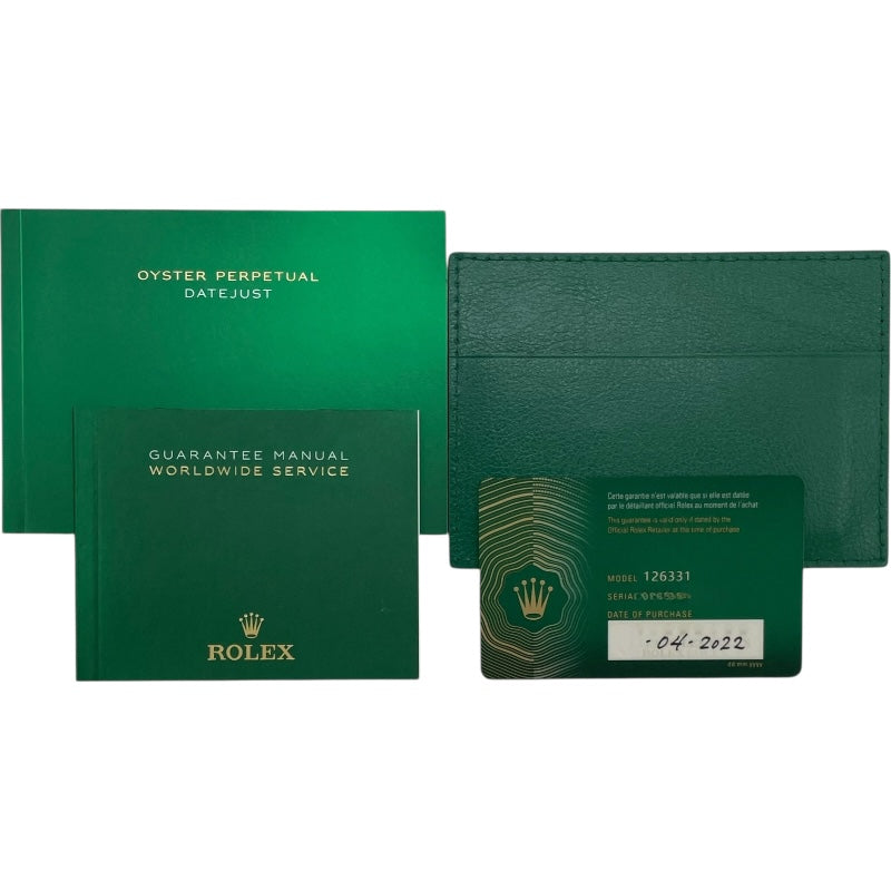 ロレックス ROLEX デイトジャスト 41 チョコ 126331 チョコレートブラウン PG/SS 自動巻き メンズ 腕時計