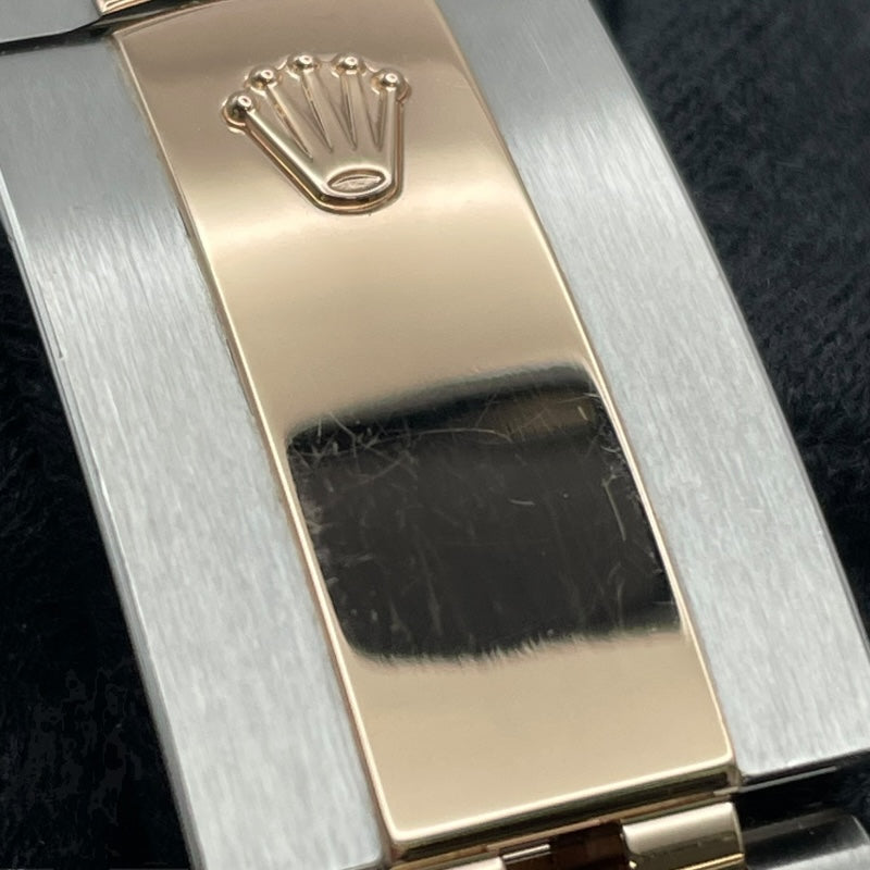 ロレックス ROLEX デイトジャスト 41 チョコ 126331 チョコレートブラウン PG/SS 自動巻き メンズ 腕時計