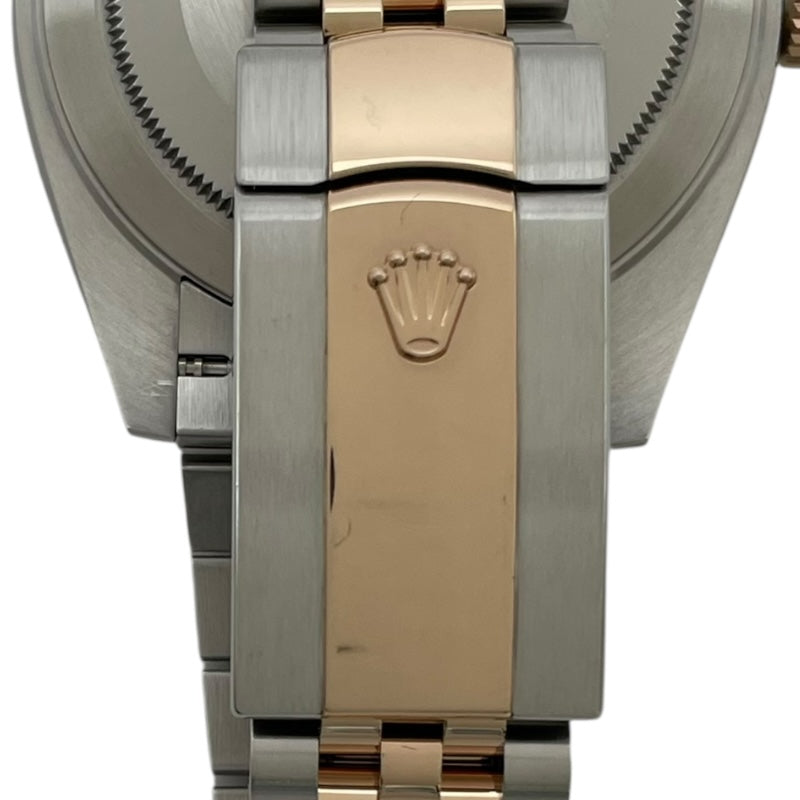 ロレックス ROLEX デイトジャスト 41 チョコ 126331 チョコレートブラウン PG/SS 自動巻き メンズ 腕時計