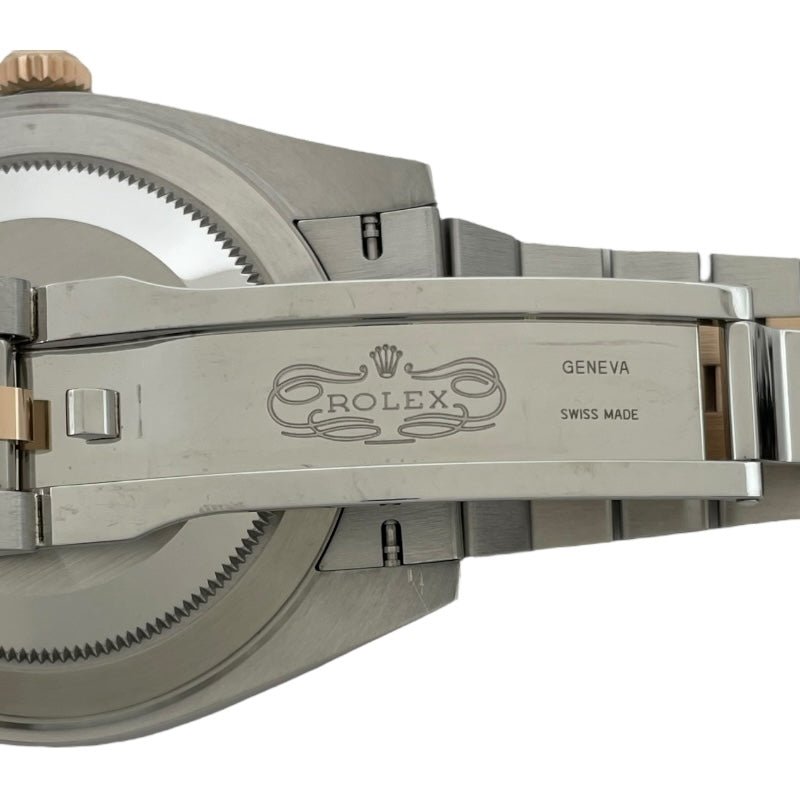ロレックス ROLEX デイトジャスト 41 チョコ 126331 チョコレートブラウン PG/SS 自動巻き メンズ 腕時計