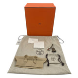 エルメス HERMES バーキン25 トリコロール B刻 エトゥープxグリベールxエベンヌ SV金具 エプソン レディース ハンドバッグ
