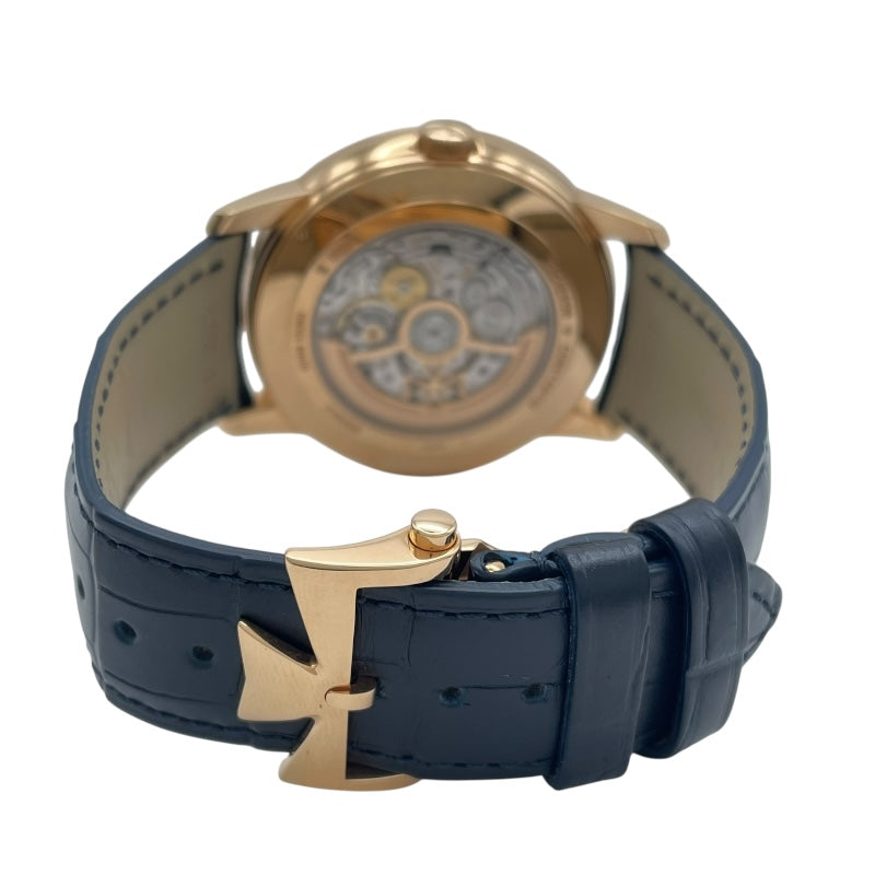 ヴァシュロン・コンスタンタン VACHERON CONSTANTIN パトリモニー デイデイト レトログラード 4000U/000R-B516 ミッドナイトブルー K18PG メンズ 腕時計