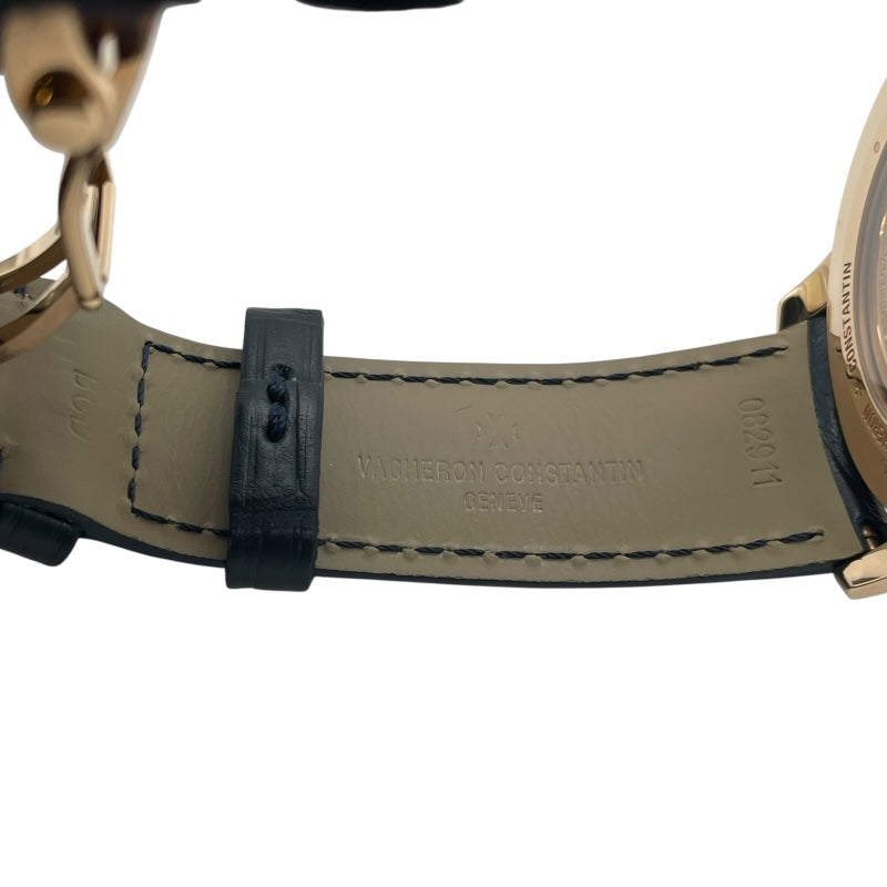 ヴァシュロン・コンスタンタン VACHERON CONSTANTIN パトリモニー デイデイト レトログラード 4000U/000R-B516 ミッドナイトブルー K18PG メンズ 腕時計