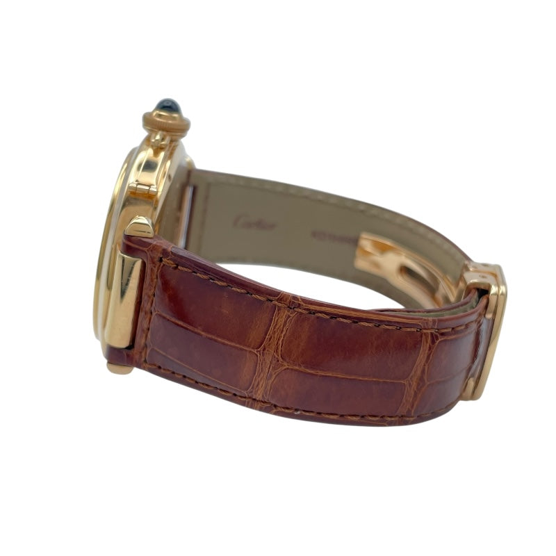 カルティエ Cartier パシャ42 W3019551 シルバー K18YG メンズ 腕時計