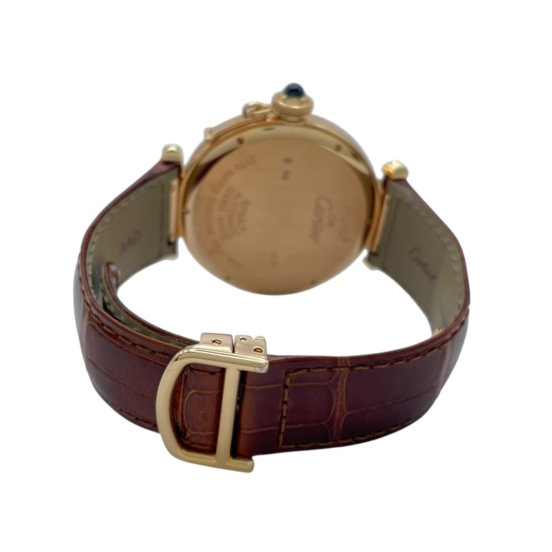 カルティエ Cartier パシャ42 W3019551 シルバー K18YG メンズ 腕時計