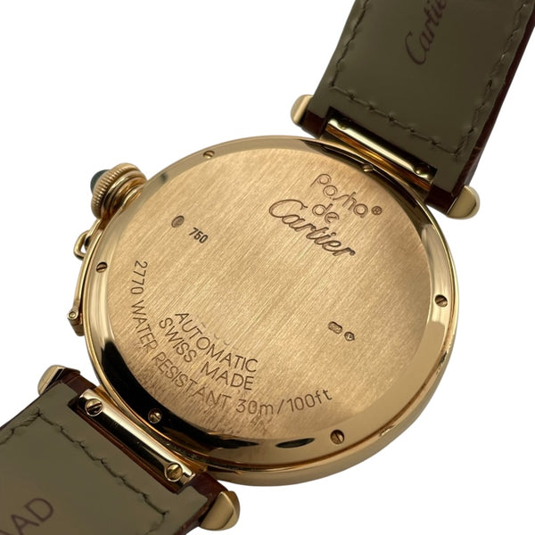 カルティエ Cartier パシャ42 W3019551 シルバー K18YG メンズ 腕時計