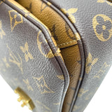 ルイ・ヴィトン LOUIS VUITTON ポシェット メティスMM M44876 ブラウン モノグラム・リバース レディース ショルダーバッグ
