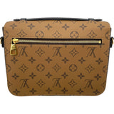 ルイ・ヴィトン LOUIS VUITTON ポシェット メティスMM M44876 ブラウン モノグラム・リバース レディース ショルダーバッグ