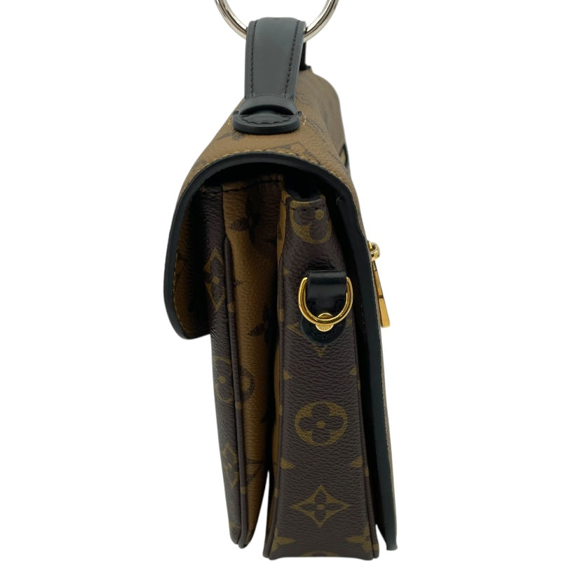 ルイ・ヴィトン LOUIS VUITTON ポシェット メティスMM M44876 ブラウン モノグラム・リバース レディース ショルダーバッグ
