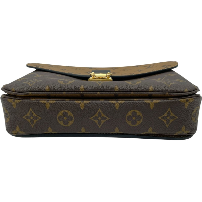 ルイ・ヴィトン LOUIS VUITTON ポシェット メティスMM M44876 ブラウン モノグラム・リバース レディース ショルダーバッグ