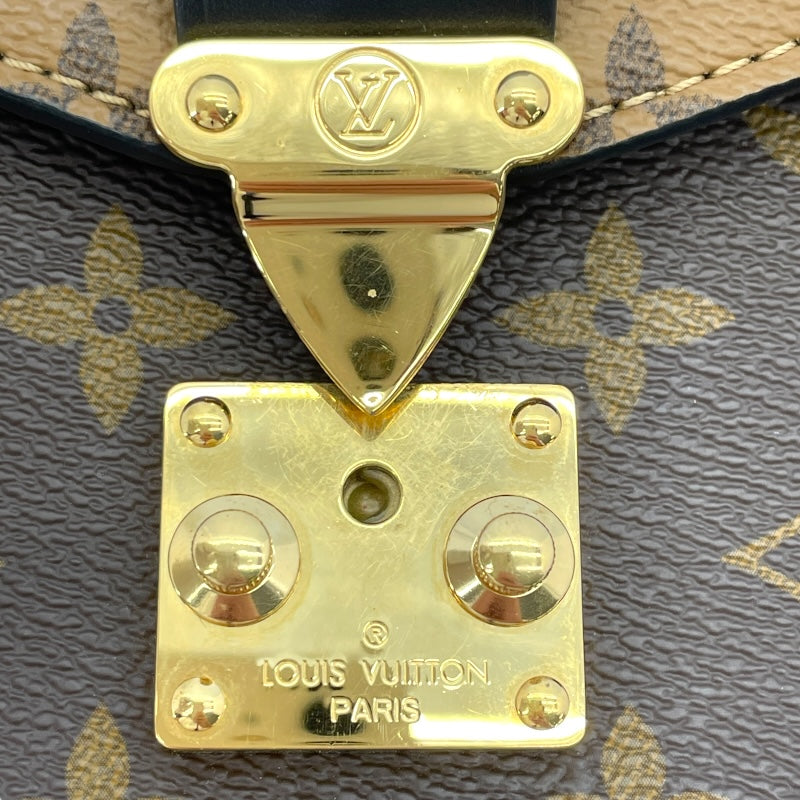 ルイ・ヴィトン LOUIS VUITTON ポシェット メティスMM M44876 ブラウン モノグラム・リバース レディース ショルダーバッグ