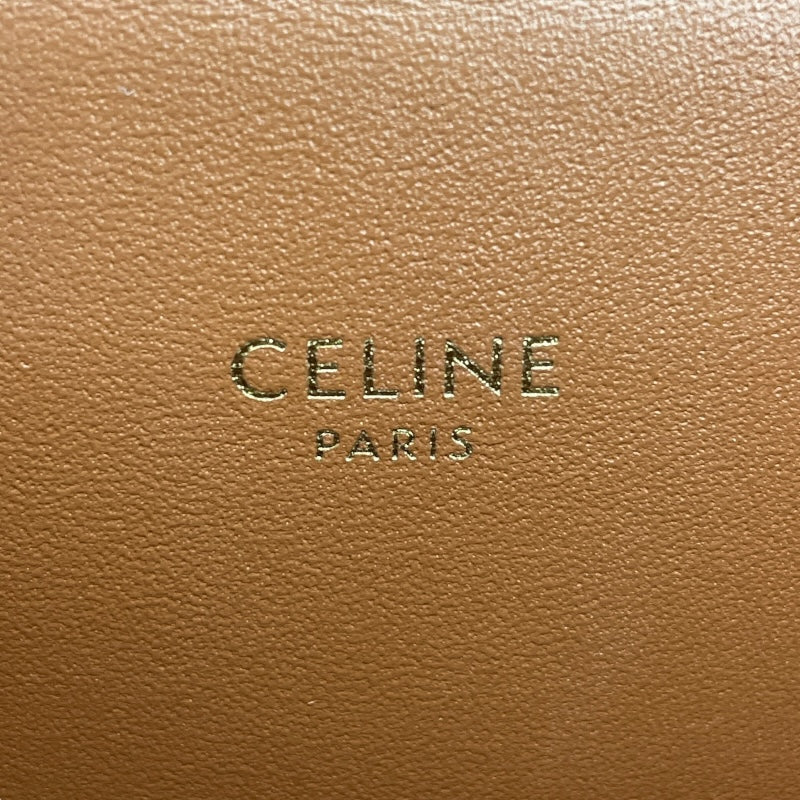 セリーヌ CELINE ボックストリオンフショルダーバッグ 199992 タン トリオンフキャンバス レディース ショルダーバッグ