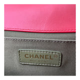 シャネル CHANEL ボーイシャネル25 A67086 23番台 ルージュ系 GD金具 ラムスキン レディース ショルダーバッグ