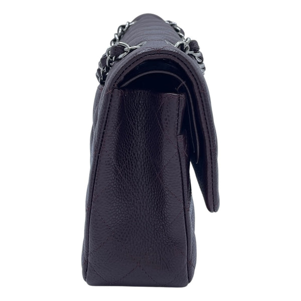 シャネル CHANEL マトラッセ25 A01112 20番台 ボルドー SV金具 キャビアスキン レディース ショルダーバッグ