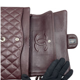 シャネル CHANEL マトラッセ25 A01112 20番台 ボルドー SV金具 キャビアスキン レディース ショルダーバッグ