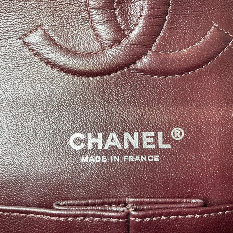 シャネル CHANEL マトラッセ25 A01112 20番台 ボルドー SV金具 キャビアスキン レディース ショルダーバッグ