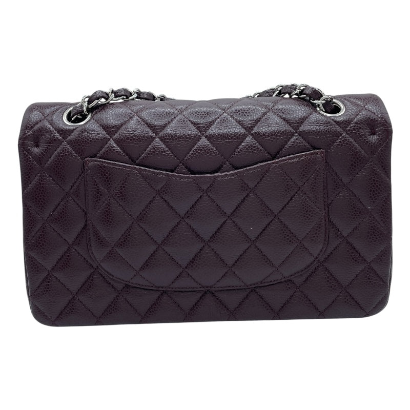 シャネル CHANEL マトラッセ25 A01112 20番台 ボルドー SV金具 キャビアスキン レディース ショルダーバッグ