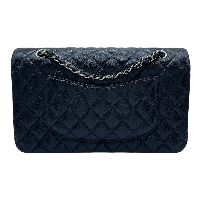 シャネル CHANEL マトラッセ25 A01112 25番台 ブラック SV金具 キャビアスキン レディース ショルダーバッグ