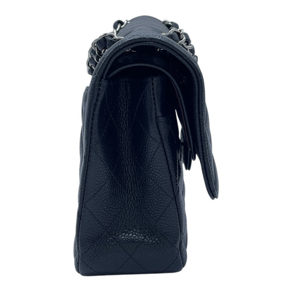 シャネル CHANEL マトラッセ25 A01112 25番台 ブラック SV金具 キャビアスキン レディース ショルダーバッグ