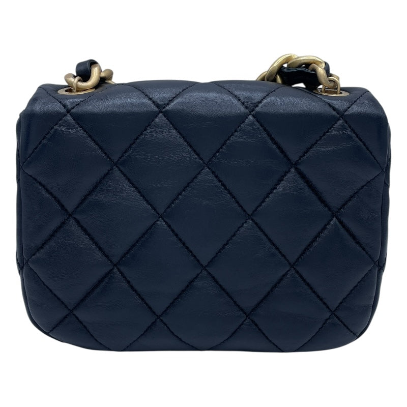 シャネル CHANEL マトラッセ スモール ショルダーバッグ AS3206 ブラック GD金具 ラムスキン レディース ショルダーバッグ