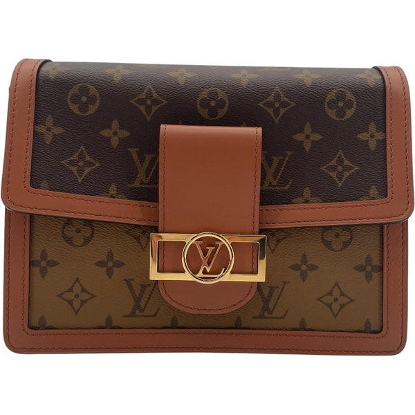 ルイ・ヴィトン LOUIS VUITTON ドーフィーヌMM M45958 モノグラム・リバース レディース ショルダーバッグ