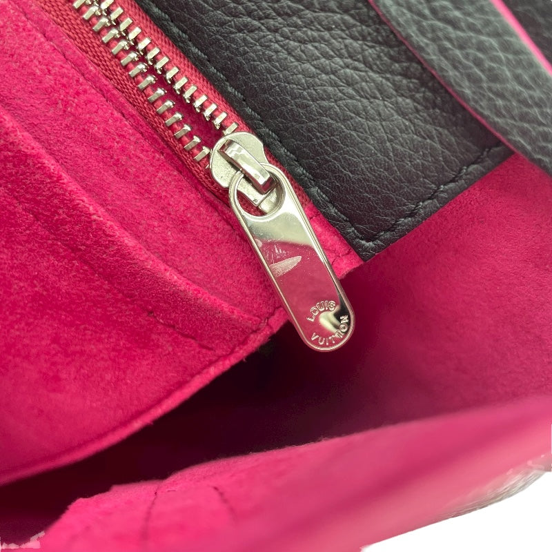 ルイ・ヴィトン LOUIS VUITTON ロックミーバケット M54677 ブラック レザー レディース ショルダーバッグ