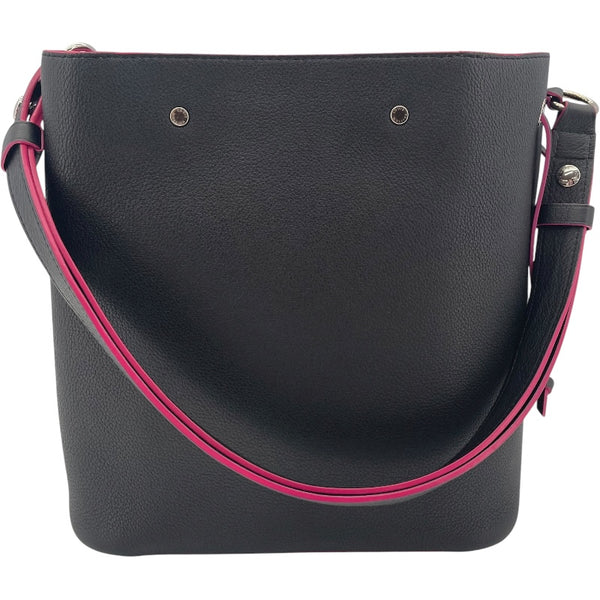 ルイ・ヴィトン LOUIS VUITTON ロックミーバケット M54677 ブラック レザー レディース ショルダーバッグ