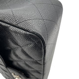 シャネル CHANEL デカマトラッセ30 A58600 ブラック SV金具 キャビアスキン レディース ショルダーバッグ