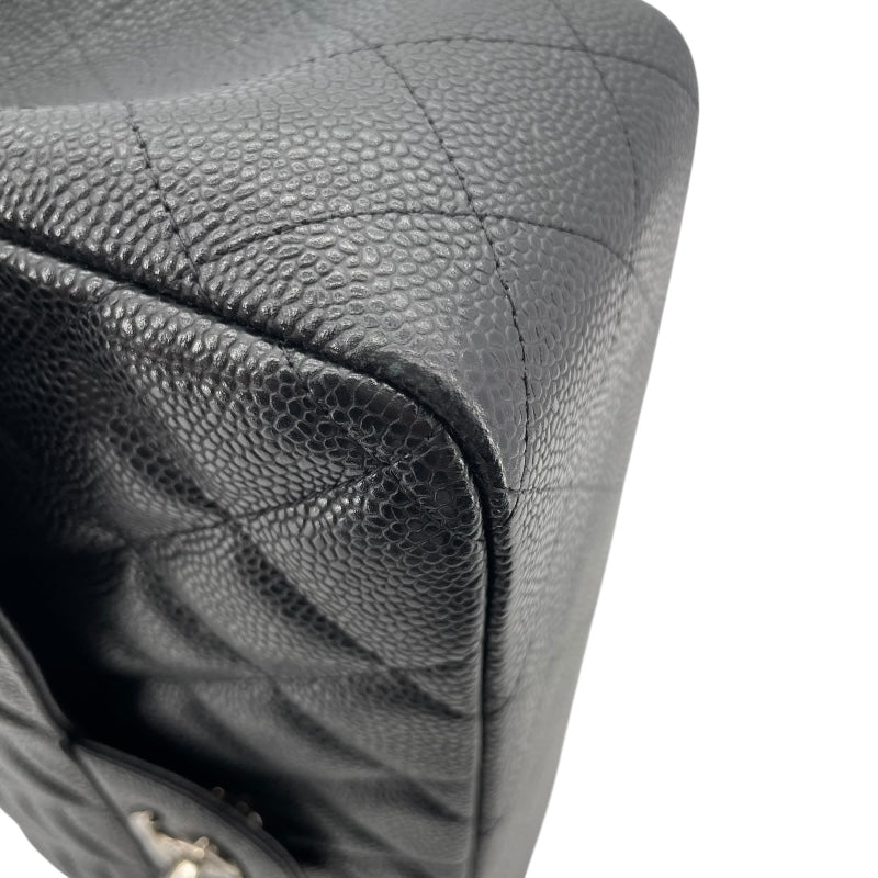 シャネル CHANEL デカマトラッセ30 A58600 ブラック SV金具 キャビアスキン レディース ショルダーバッグ
