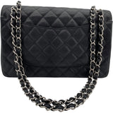 シャネル CHANEL デカマトラッセ30 A58600 ブラック SV金具 キャビアスキン レディース ショルダーバッグ