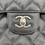 シャネル CHANEL デカマトラッセ30 A58600 ブラック SV金具 キャビアスキン レディース ショルダーバッグ