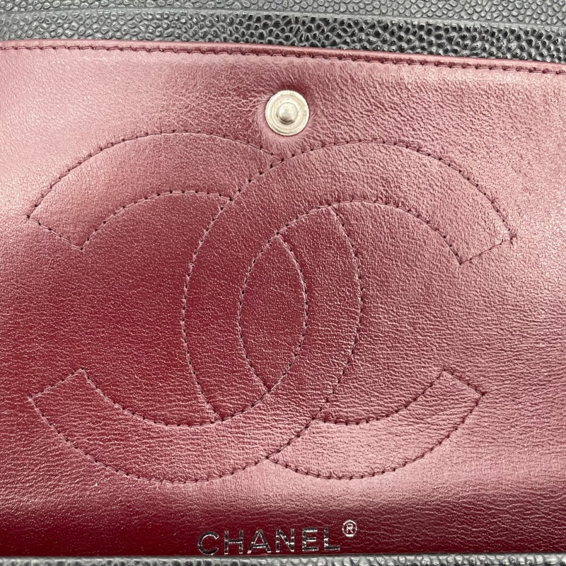 シャネル CHANEL デカマトラッセ30 A58600 ブラック SV金具 キャビアスキン レディース ショルダーバッグ