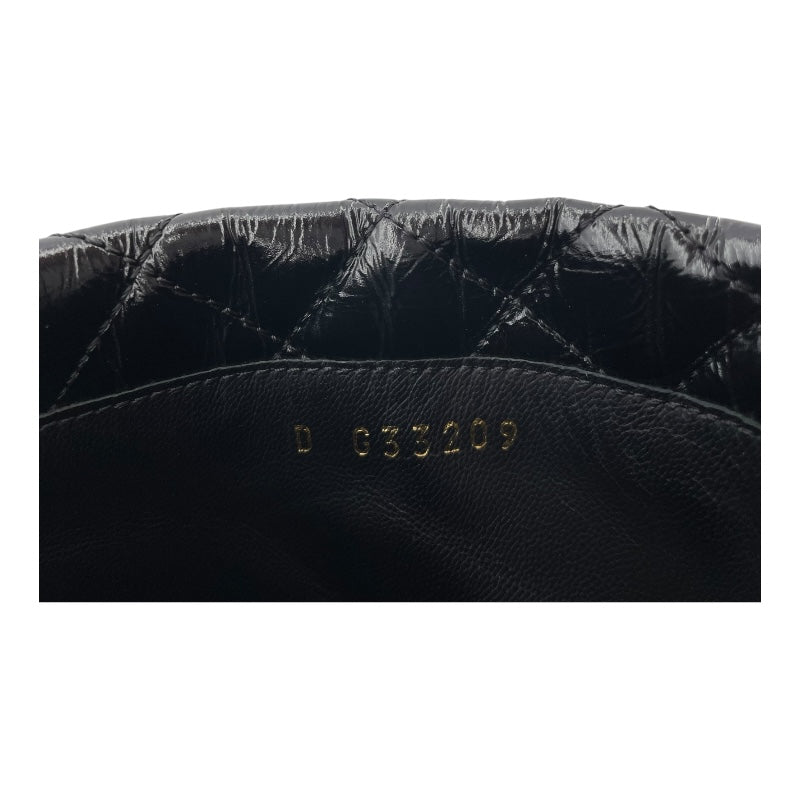 シャネル CHANEL ココマークキルティングブーツ G33209 ブラック レザー レディース ブーツ