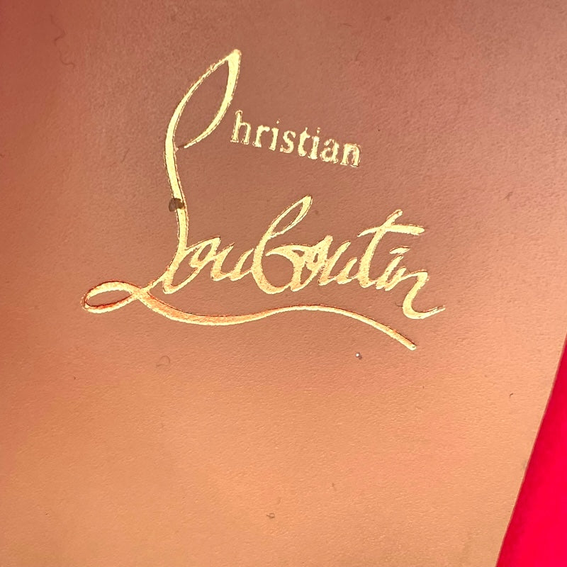 クリスチャン・ルブタン Christian louboutin RED RUNNERスニーカー マルチカラー エナメル メンズ スニーカー