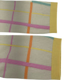 シャネル CHANEL チェック柄ニットカーディガン P12382 アイボリー カシミア レディース カーディガン