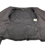 グッチ GUCCI ビッグカラージャケット 118344 ブラック ウール レディース テーラードジャケット