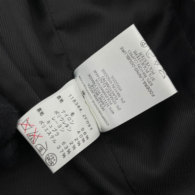 グッチ GUCCI ビッグカラージャケット 118344 ブラック ウール レディース テーラードジャケット